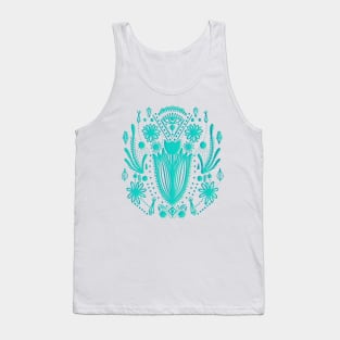 Ornamental eye Tank Top